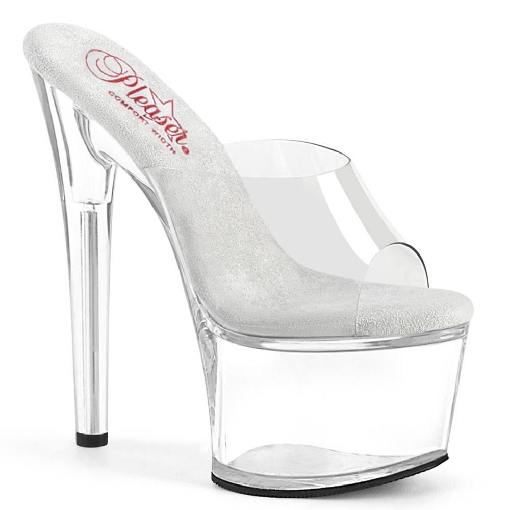 Pleaser - PASSION701 Mules à talons - Transparent Product image